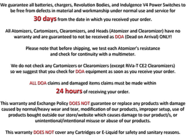 Warranty Warranty