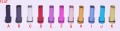 Anodized Aluminum Drip Tips for Leo/RiVa-T/801/302 - Flat Tip